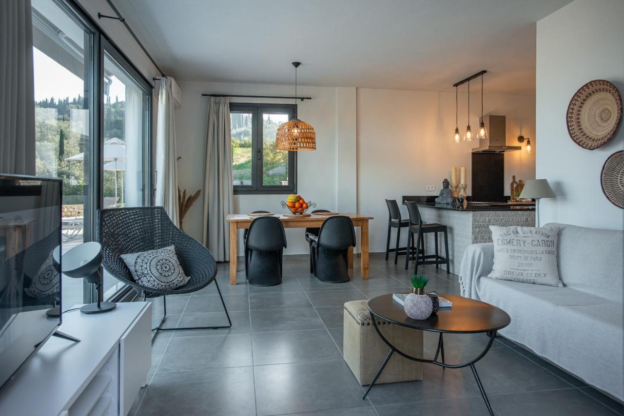 The Corfu Cocoon Villa Apartments Faiakes エクステリア 写真